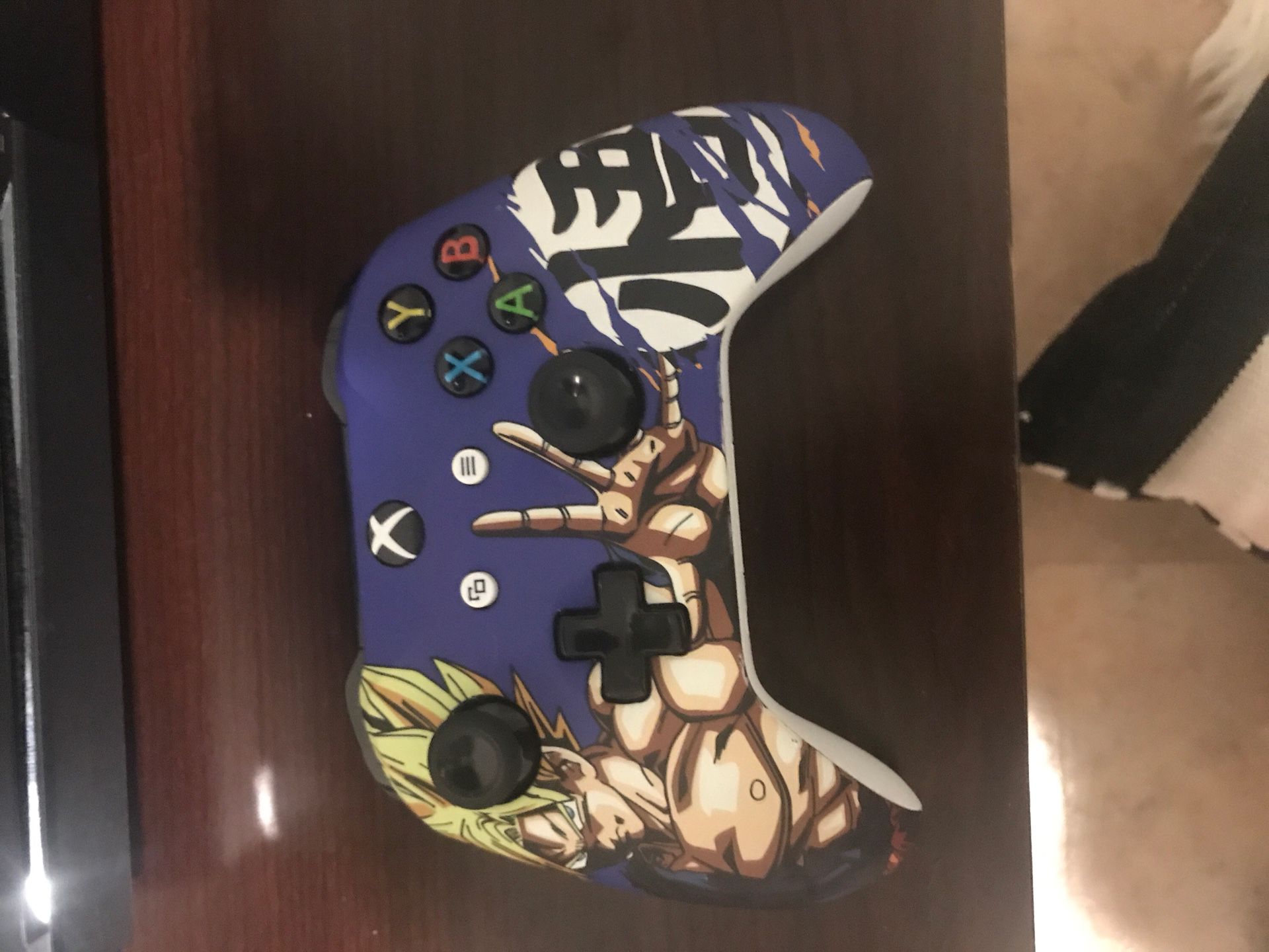 Xbox one controller Dbz Goku Edition