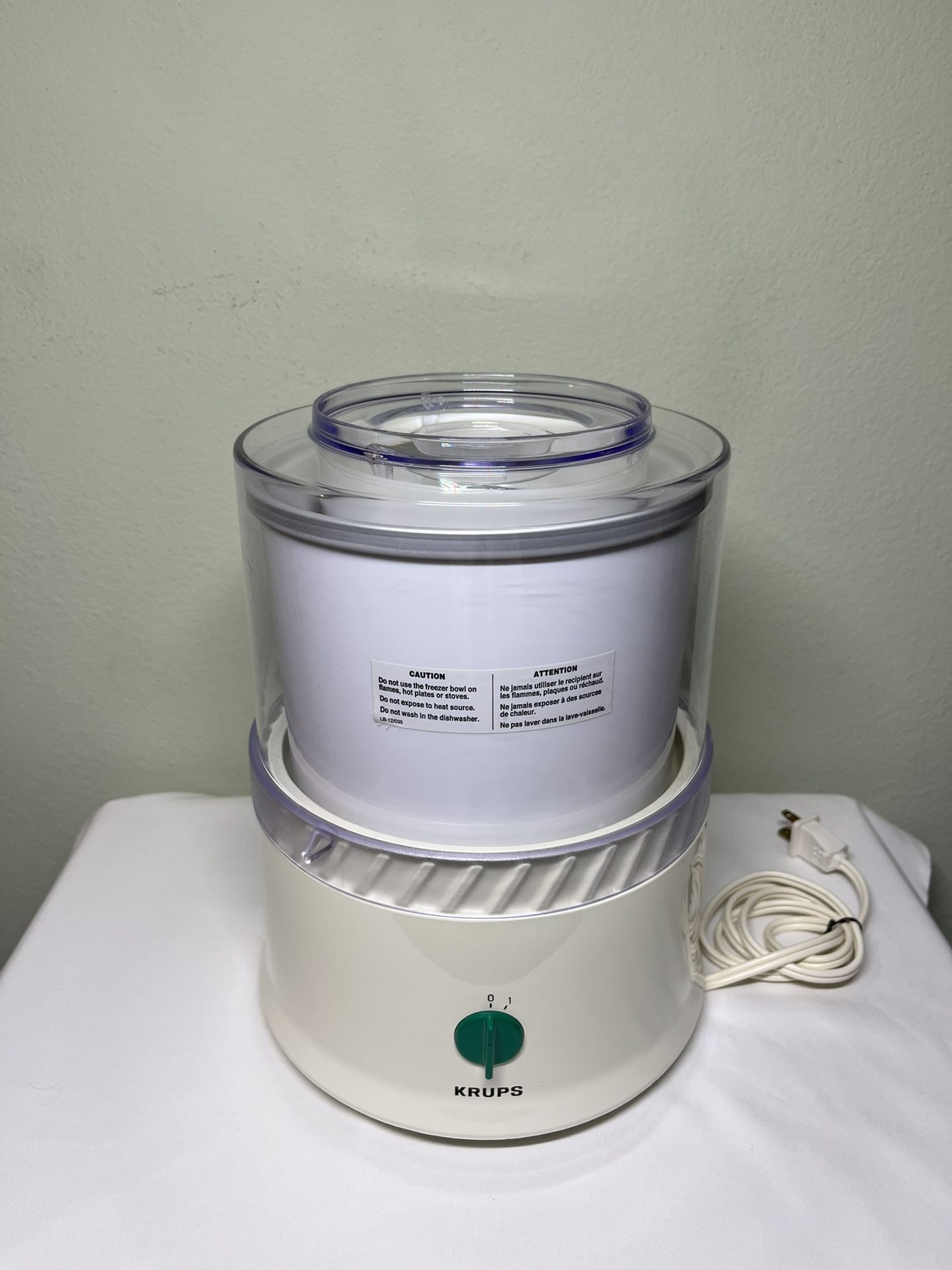 Ice Cream Maker - Krups La Glaciere