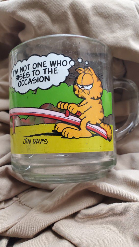 Garfield characters vintage mug 