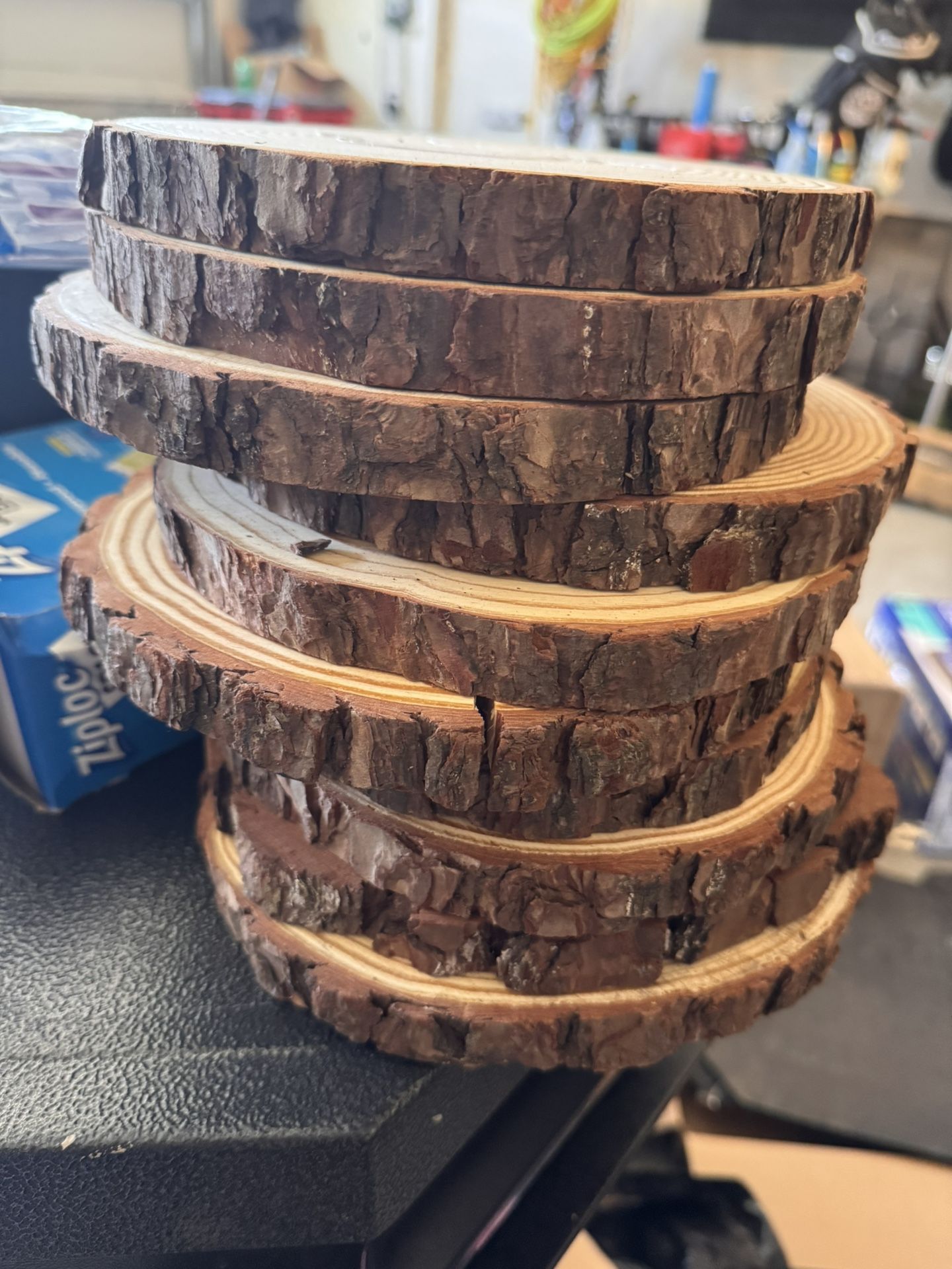 Wood Centerpieces