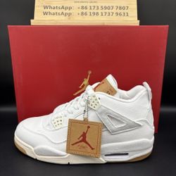 AIR JORDAN 4 RETRO ''WHITE TANNIN''