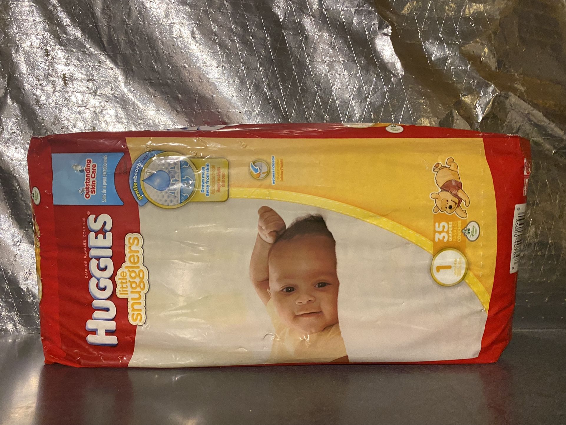 Huggies little snugglers 35 count size 1