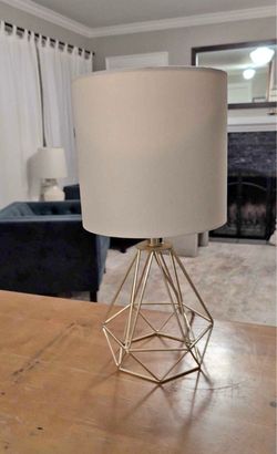Small gold lamp