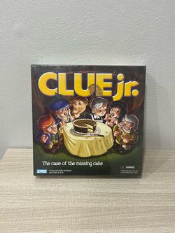 NEW SEALED Clue Jr The Case of the Missing Cake Board Game Parker Brothers 2003