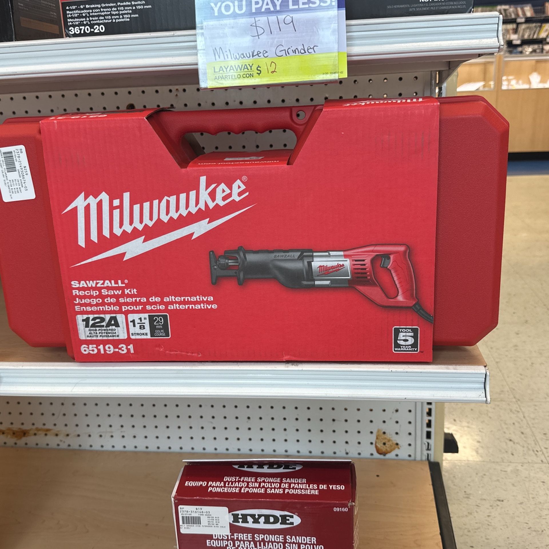 Milwaukee Sawzall