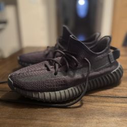 Mens Size 9 - adidas Yeezy Boost 350 V2 Onyx (HQ4540) Triple Black Retro