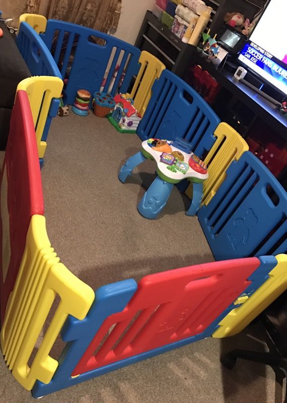 Friendly Toys Little Playzone Playpen