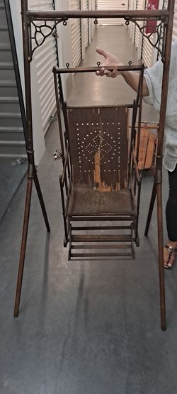 Antique 1895 child swing