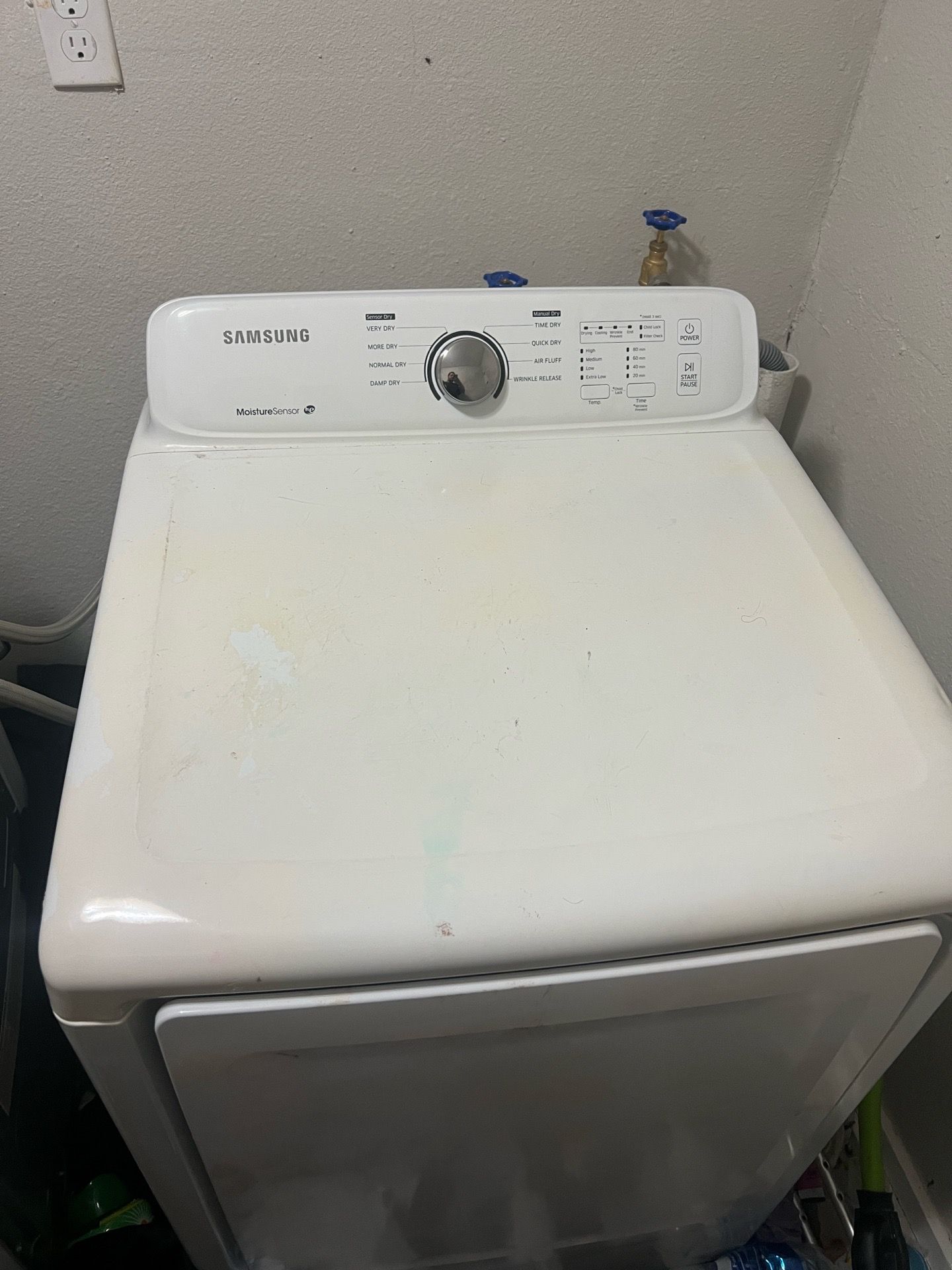 Washer and dryer