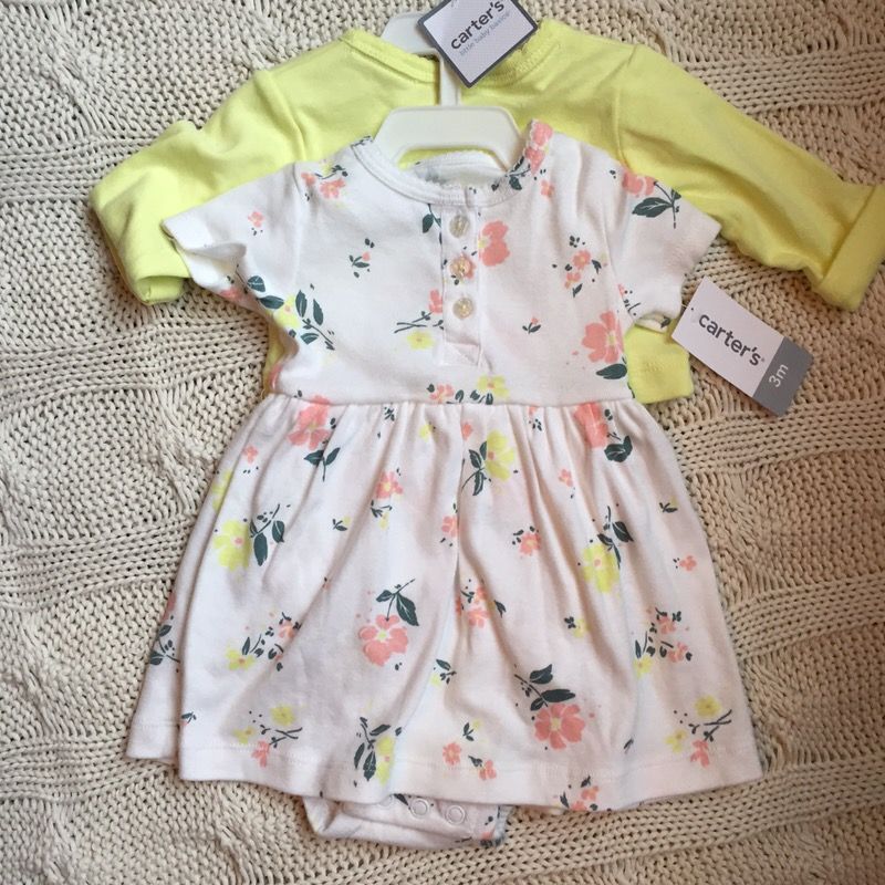 Carters NEW 3 mo dress