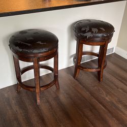 Free 2 Leather Barstools