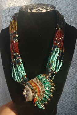 Multicolored Beaded Necklace