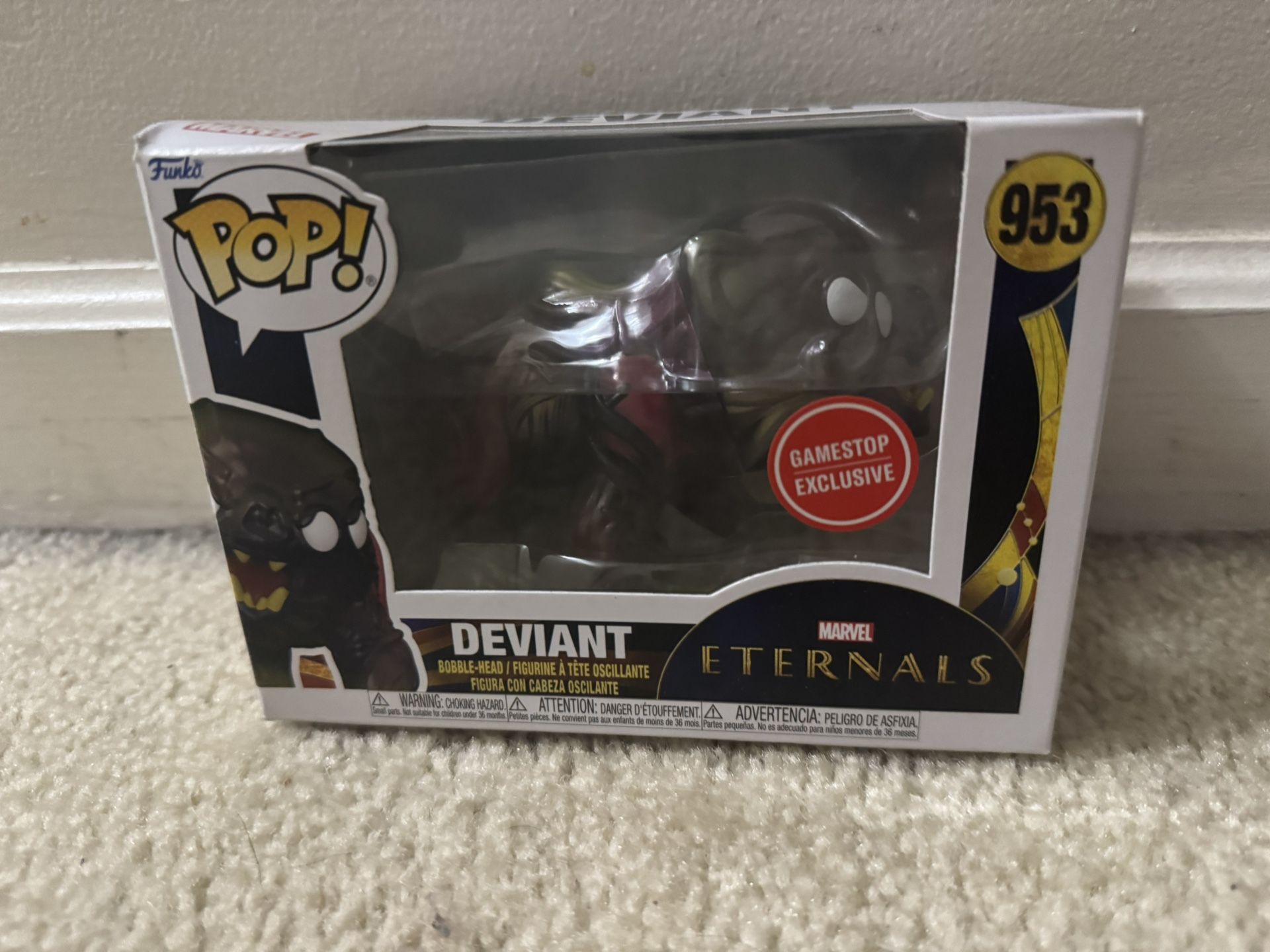 Marvel Studios MCU Deviant Eternal GameStop Exclusive Funko Pop Vaulted/Retired