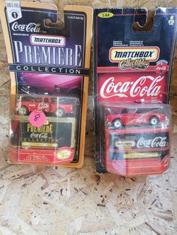 Cocacola cars $8both