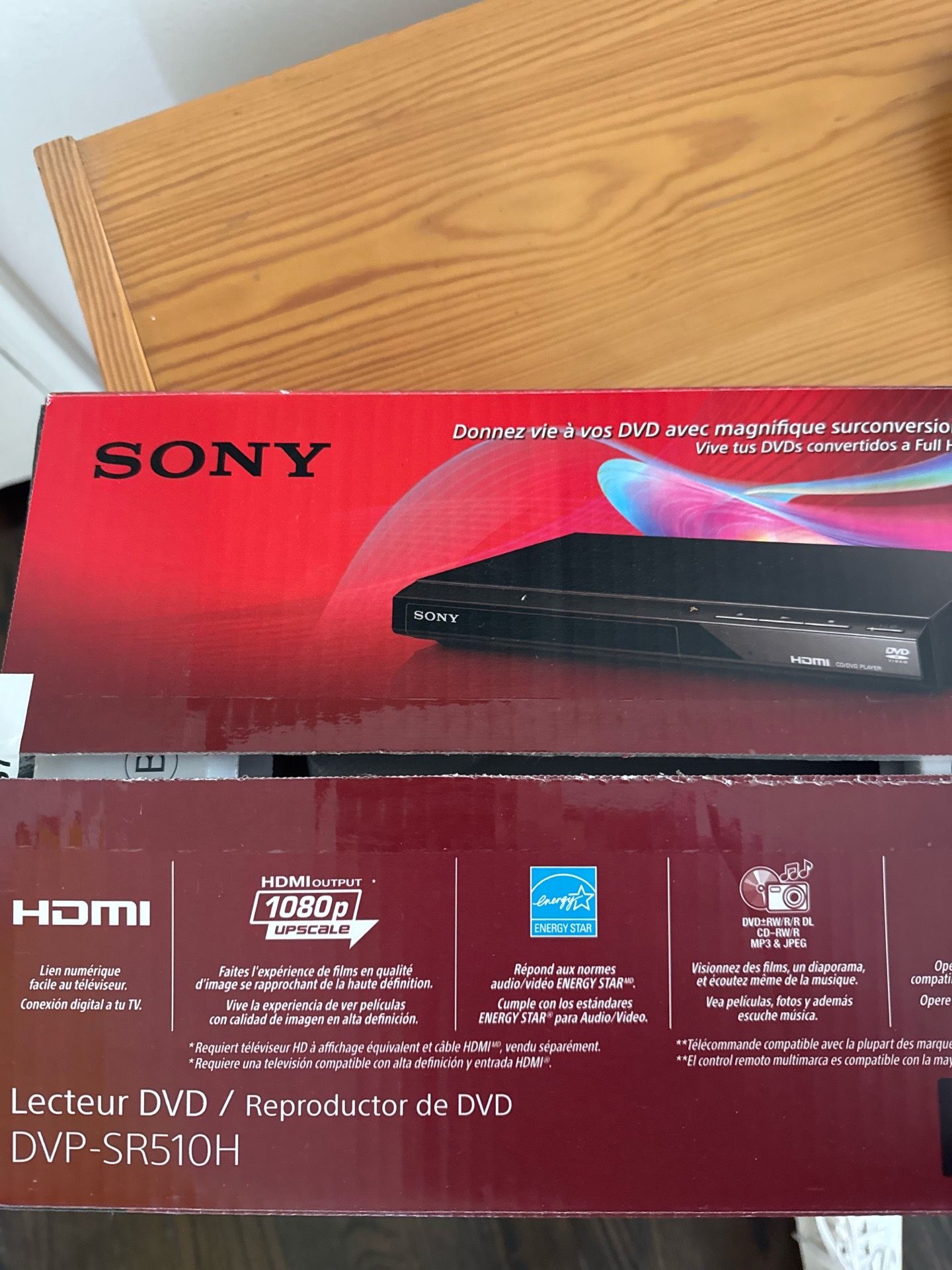 DVD player new
