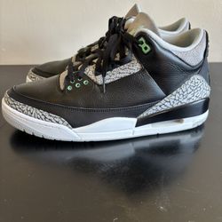 Jordan Retro 3 Green Glow (Sz 12)