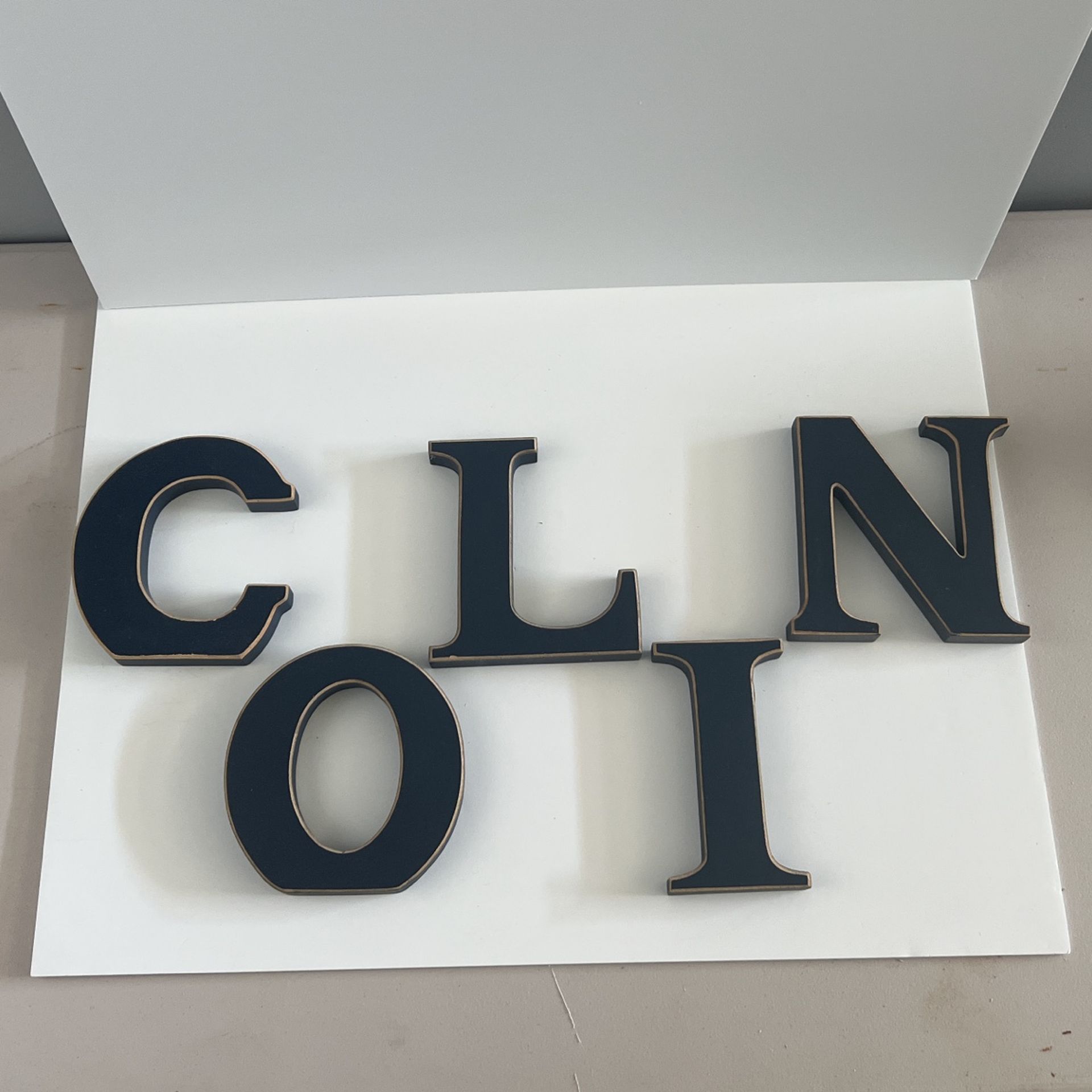 Letters  COLIN Navy