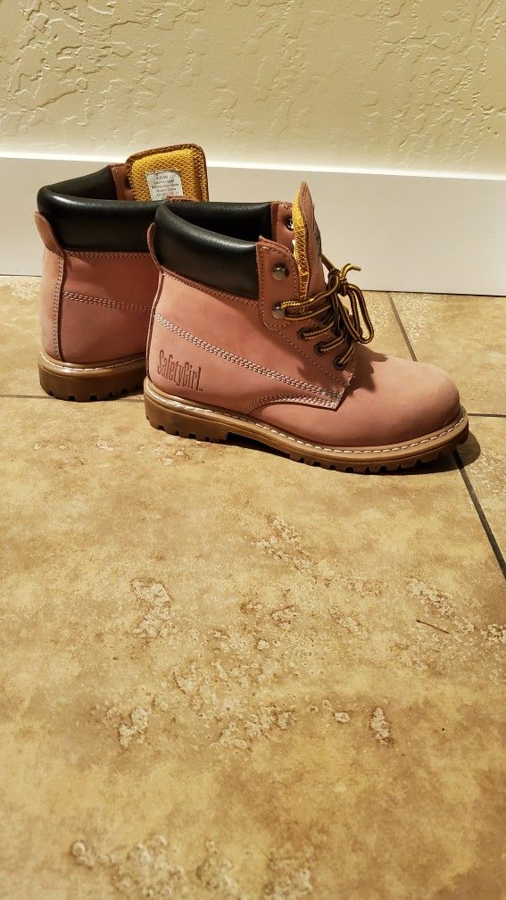 Safety Girl Women's Work Boots Size 8