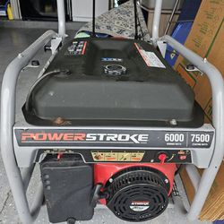 Power Stroke Generator 6000/7500 Watts 110/240 Volts