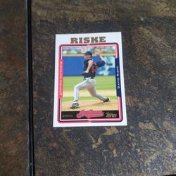 David Risked 2005 Topps Card