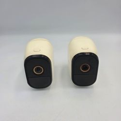 2 Netgear Arlo Pro VMC4030  Wireless Security Camera w/Batteries Tested & Work