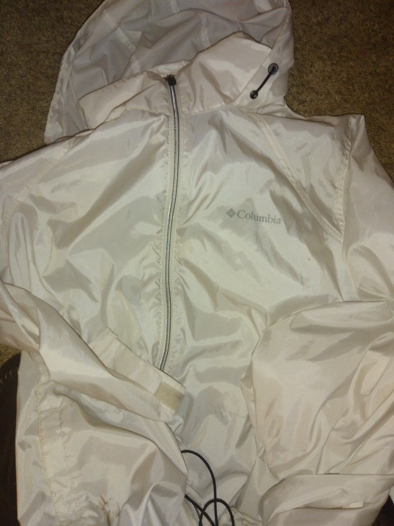 Womens Xl White Columbia Jacket