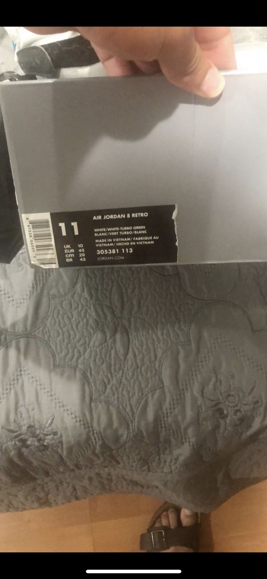Jordan 8 size 11