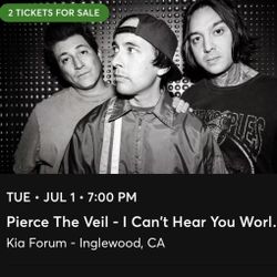 Pierce The Veil Concert Tickets 