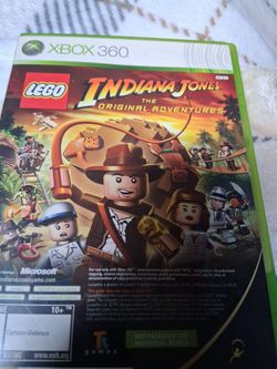 Lego Indiana Jones xbox 360 game