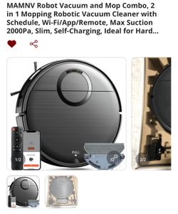Mamnv Robot Vacuum And Mop WiFi 