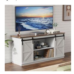 Sliding Barn Doors TV Stand