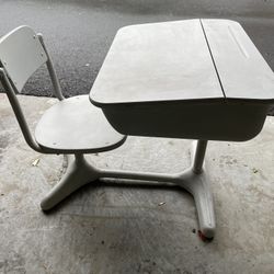 Antique School Desk