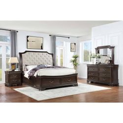 4PCS QUEEN BEDROOM SET  (NCLYNDHURST) $1999 FREE LOCAL DELIVERY/SE HABLA ESPAÑOL