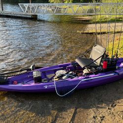 NuCanoe Unlimited 12 Fishing Kayak Setup 