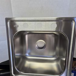 Elkay Dayton 20"  Drop in Single Bowl 20-Gauge Premium Kitchen Sink Brand New (Price Is Firm)