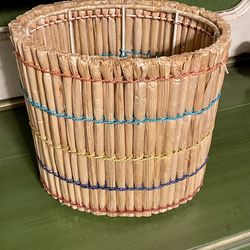 Vintage Rattan Basket