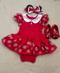 Disney Minnie Mouse Baby Costume Set