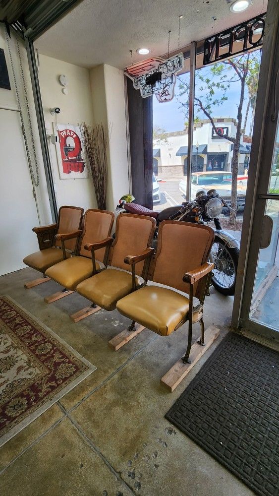 Vintage Theator Chairs