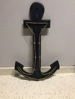 Anchor wall art - perfect for bath office or kids room