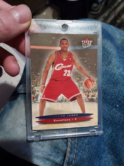 LeBron James Fleer Ultra Cleveland Cavaliers Card
