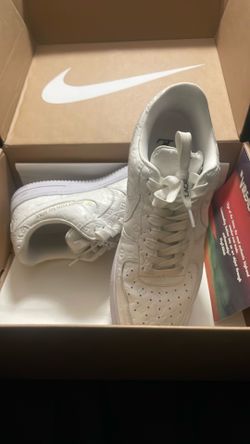 LV x Nike Airforce 1 White Size 11