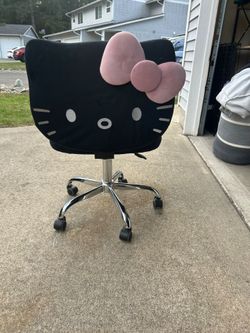 Hello Kitty Black Office Chair