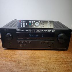 Denon Bluetooth AVR S540BT 4K AM/FM  Receiver With Remote  