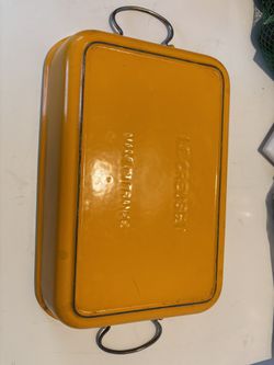 Vintage Orange Le Creuset Lasagna/baking Pan