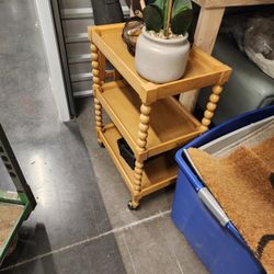 Small Tray On Wheels