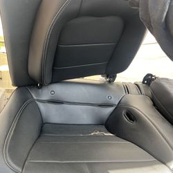 S550 Mustang Rear Leather Seats