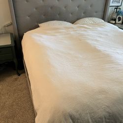 Standard King Platform Bed Frame