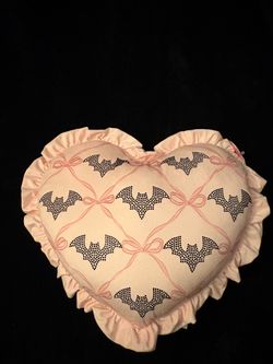 Bat Coquette Pillow