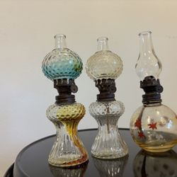 Vintage Oil Lamps