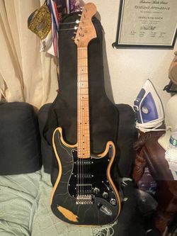 Modded fender Strat 2008